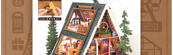 Houten Modelbouw Kerst
