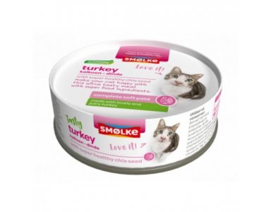 Smolke Kat Soft Paté Kalkoen - foto 1
