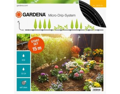 Gardena Micro-Drip-Systeem Start Set 15mt Rijplanten - foto 1