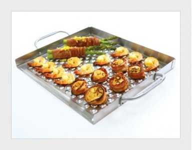 Broil King Inox Bakplaat Geperforeerd - foto 1