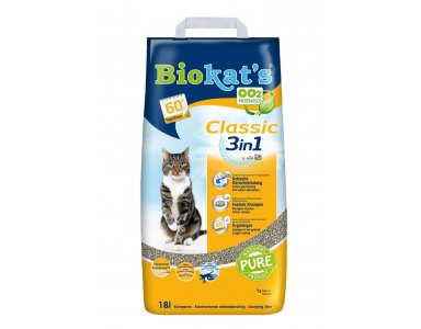 Biokat’s Classic 3in1 Kattenbakvulling 18lt - foto 1