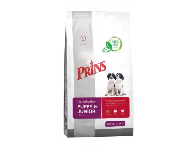 Prins Fit Selection Hond Puppy&Junior 10 Kg - foto 1