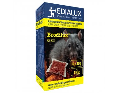 Edialux Brodilux Supergrain tegen Ratten & Muizen 6x25gr - foto 1