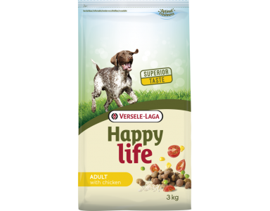 Happy Life Adult met Kip 3 kg - foto 1