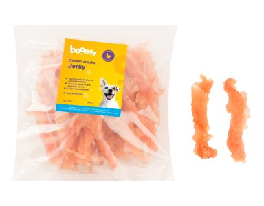 Boomy Chicken Snacks Jerkey 500gr - foto 1