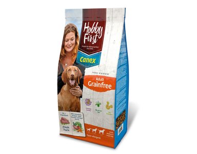 HobbyFirst Canex Adult Grainfree hondenvoer 12kg - foto 1