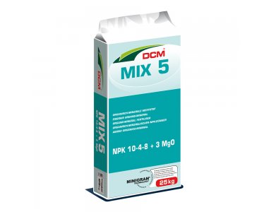 DCM Mix 5 Organische Meststof Minigran 25kg - foto 1
