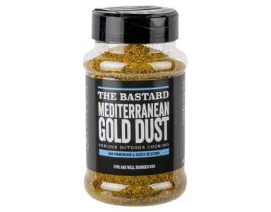 The Bastard Rub Strooibus Mediterranean Gold Dust 300gr - foto 1