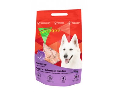 Energique hond puur eend graanvrij/glutenvrij 3kg - foto 1