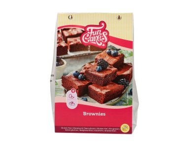 FunCakes Mix voor Brownies, Glutenvrij 500 g - foto 1