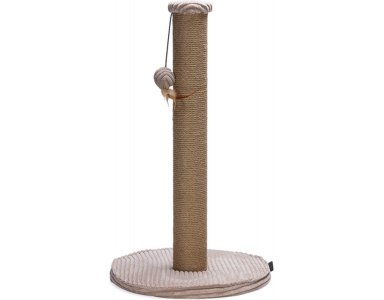 Krabpaal Ribbed Roze - 41x41x70 cm - foto 1