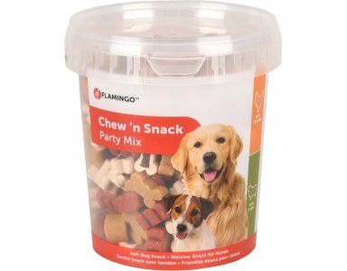 Chew’n Snack Party-Mix met kip & Lam Pot 500gr - foto 1