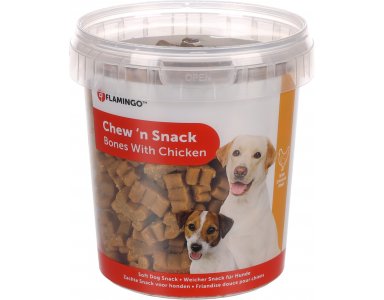  Chew’n Snack Botjes met kip Pot 500gr - foto 1