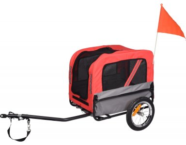 Fietskar Romero Rood/Grijs 60x43x51cm - foto 1