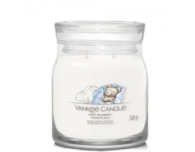 Yankee Candle Soft Blanket Signature Medium Jar Geurkaars - foto 1