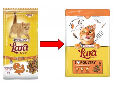 Lara Adult met Kalkoen & Kip 2 Kg - foto 1