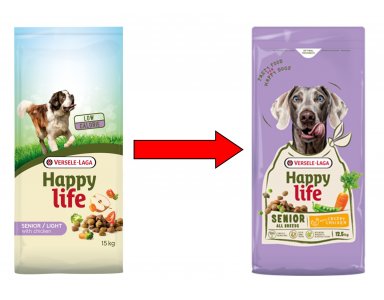 Happy Life Light Senior met Kip 15 kg - foto 1