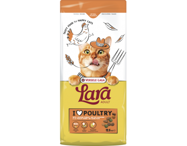 Lara Adult Kip & Kalkoen 12,5kg Kattenvoer - foto 1