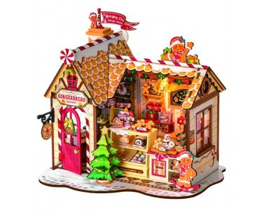Robotime Gingerbread House - foto 1