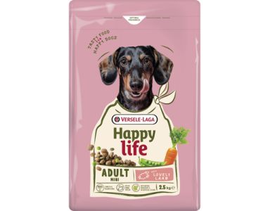 Happy Life Adult Mini met Lam 2,5kg - foto 1