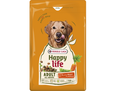 Happy Life Adult Rund Hondenvoer - foto 1