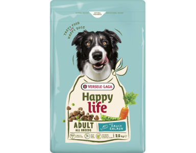 Happy Life Adult Zalm Hondenvoer - foto 1