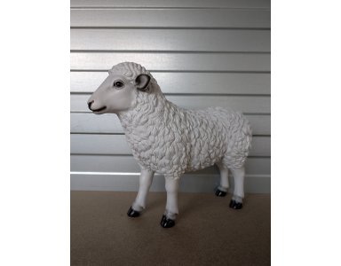 Beeld Schaap Wit 48cm - foto 1