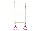 Kbt Houten Ringtrapeze met Kunststof Ringen Paars - PH-touw - foto 2