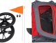 AB Travel Fietskar voor Honden Rood/Grijs Large 130x80x90cm - foto 2