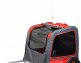AB Travel Fietskar voor Honden Rood/Grijs Large 130x80x90cm - foto 7