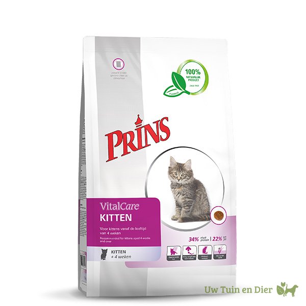 Sympathiek Professor Mail Prins VitalCare Kitten 10 kg