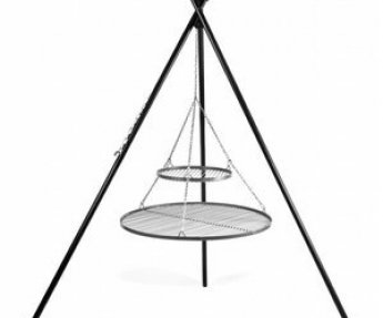 Driepoot  Cookking Tipi 200 cm met Dubbel Grillrooster