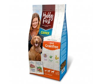 HobbyFirst Canex Adult Graanvrij Eend hondenvoer 12kg
