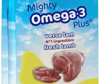 Renske Mighty Omega Plus Junior/Adult Lam&Rijst Hondenvoer 15 kg