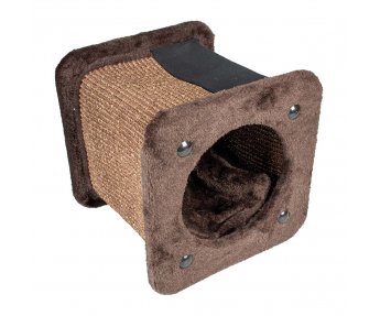 Krabtunnel Square Bruin 30x30x28cm