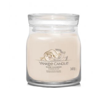 Yankee Candle Warm Cashmere Signature Medium Jar Geurkaars