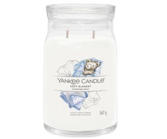 Yankee Candle Soft Blanket Signature Large Jar Geurkaars