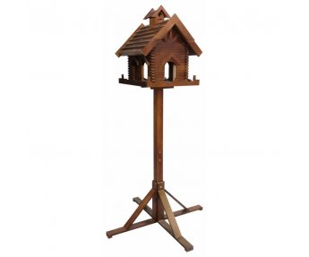 Voederhuis op Voet Moscow II Bruin 186x70x70cm