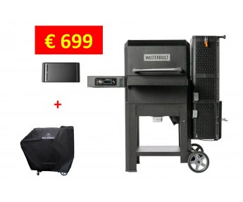 Masterbuilt Gravity Serie 600  Digitale houtskoolgrill en Smoker