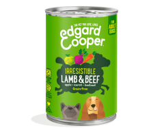 Edgard & Cooper Blikvoer Hond Lam & Rund 400gr
