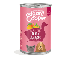 Edgard & Cooper Blikvoer Puppy Hond Eend & Kip 400gr