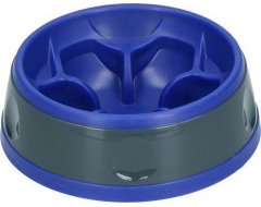 Eat Slow Live Longer Voerbak Hond Amaze Flower Blue Medium