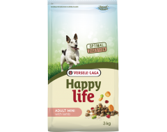 Happy Life Adult Mini met Lam 3 Kg