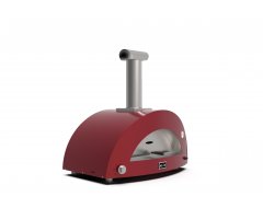 Alfa Forno Moderno 3 Pizze - Antique Red - Hybride