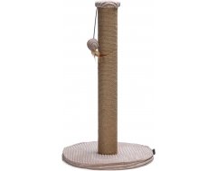 Krabpaal Ribbed Roze - 41x41x70 cm