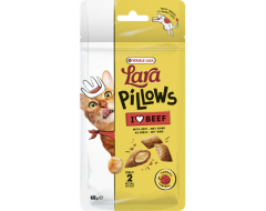 Lara Pillows Hairball Control Met Rund 60gr Kattensnoepjes
