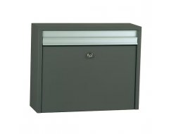 Brievenbus Mefa Minuet 99 Grijs Structuur